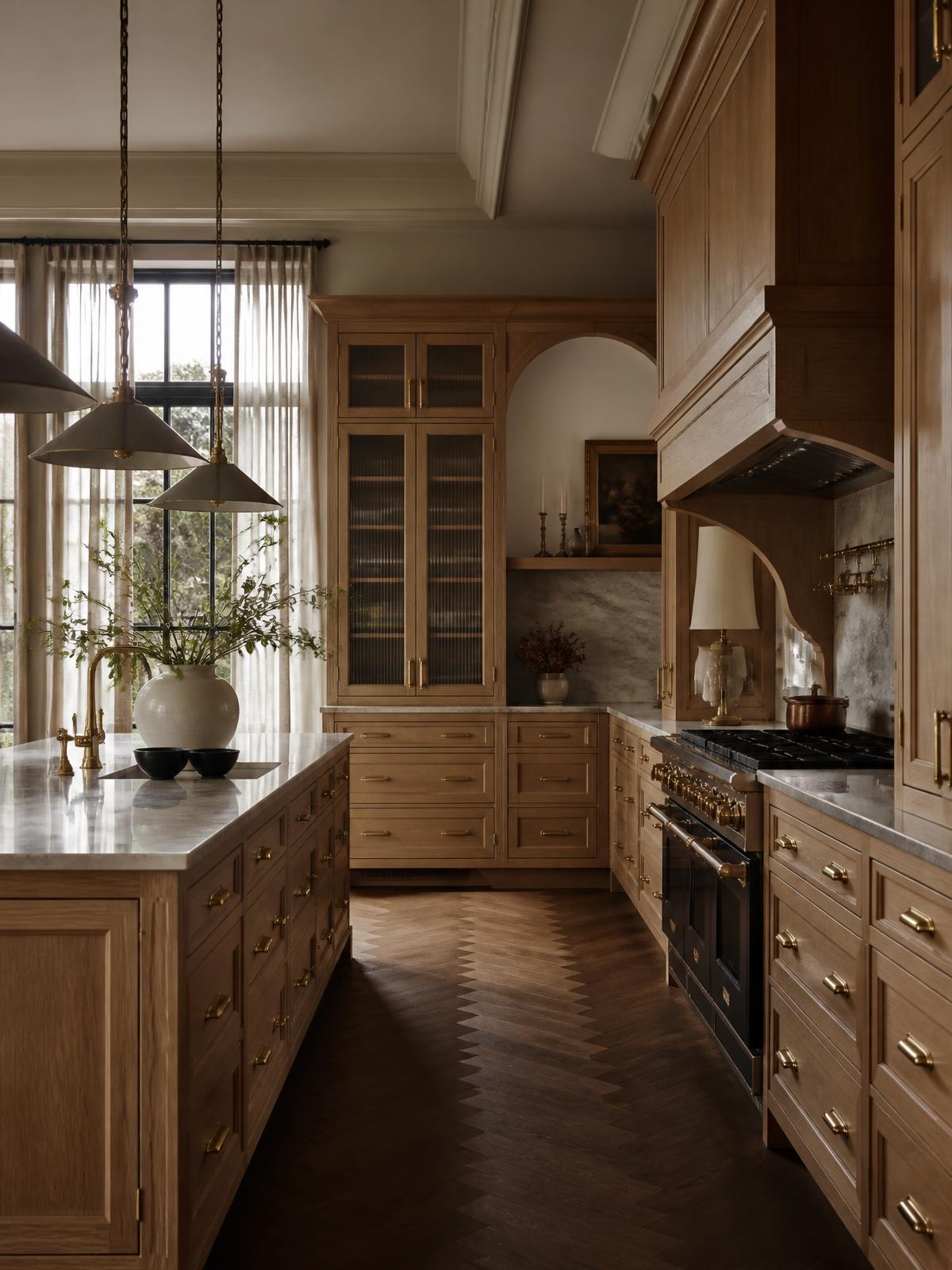 Bespoke shaker kitchen built by ARA Construction